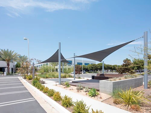 3 Point Sail Shade Structure - Image 4
