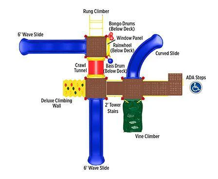 Boulder Point Play System Playground - Image 4