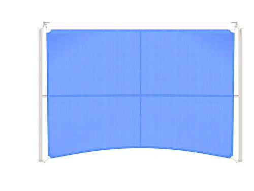 Cantilever Wing Cabled Shade Structure - Image 9