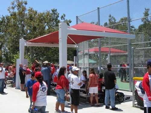 Full Cantilever Hip Roof Shade Structure - Image 6