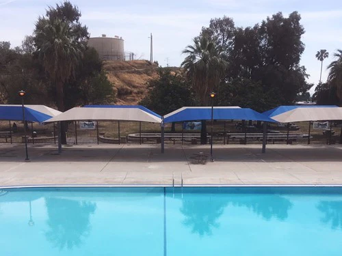 Full Cantilever Hip Roof Shade Structure - Image 8