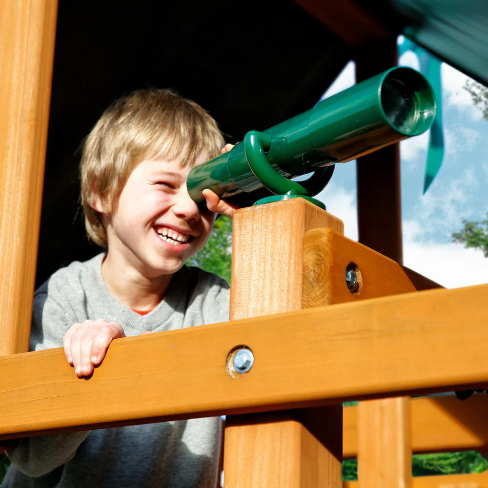 High Point Wooden Swing Set - Image 9