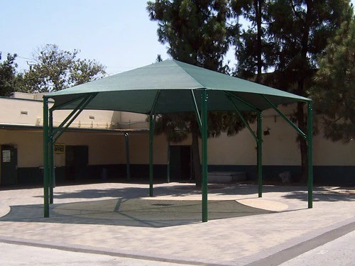 Hexagon Shade Structure with 6 Posts - Image 4