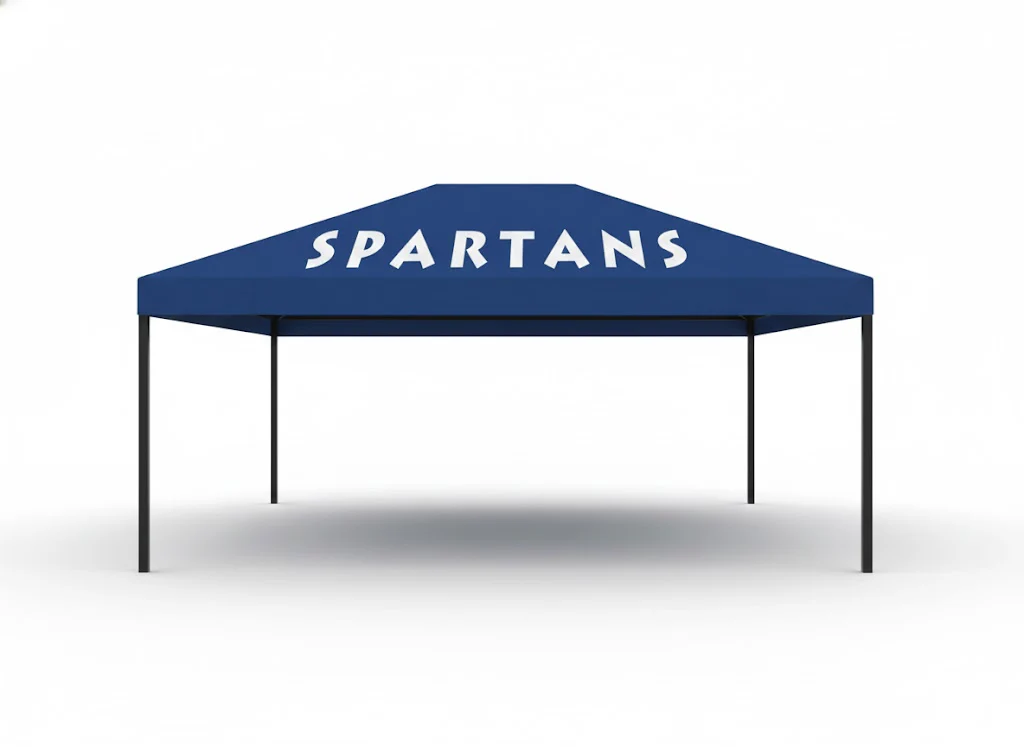 Hip Roof Shade Structure with 4 Posts and 12 Foot Entry - Image 3