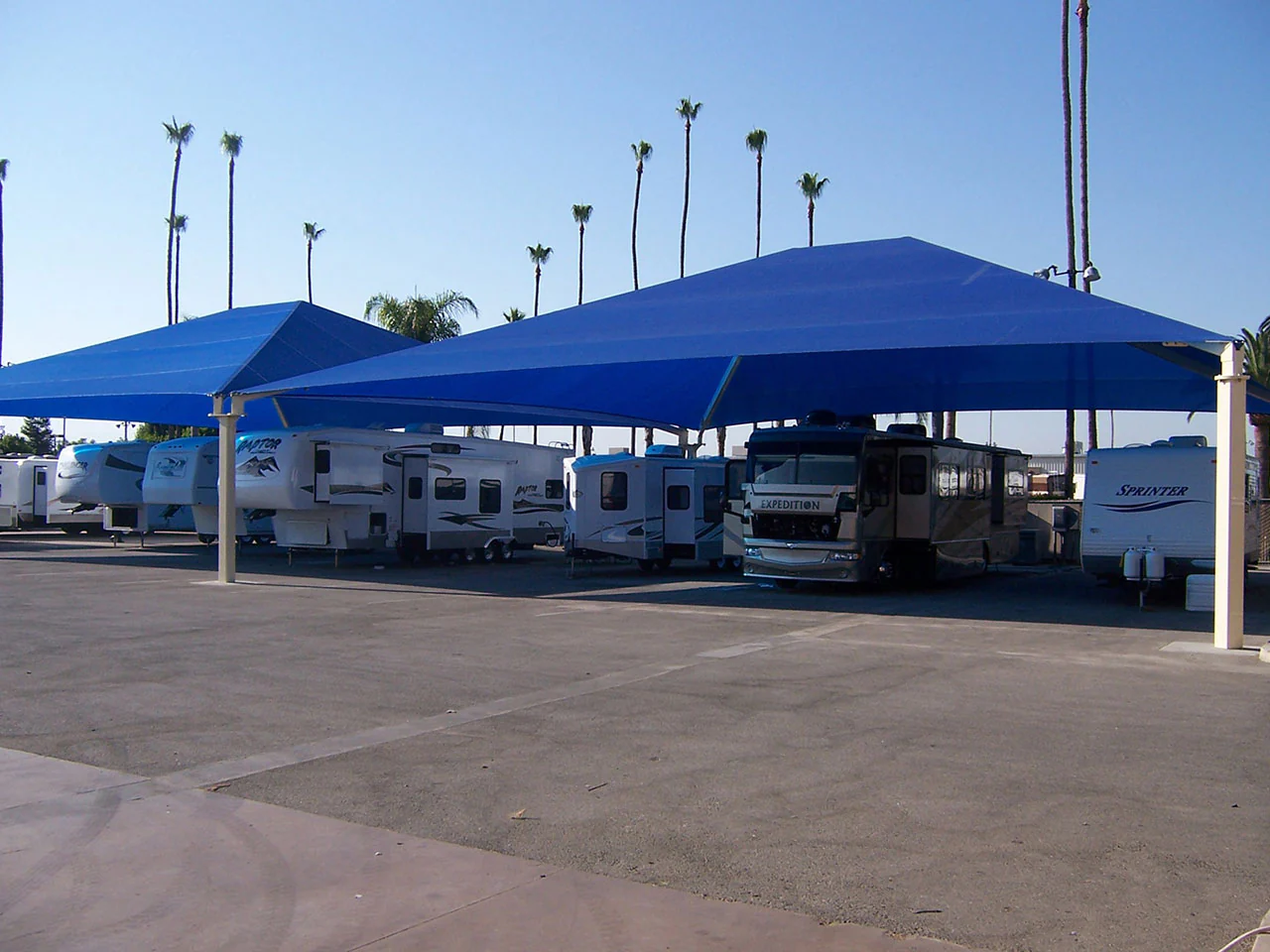 Hip Roof Shade Structure with 4 Posts and 9 Foot Entry - Image 5