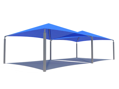 Pyramid Roof Shade Structure - Image 6