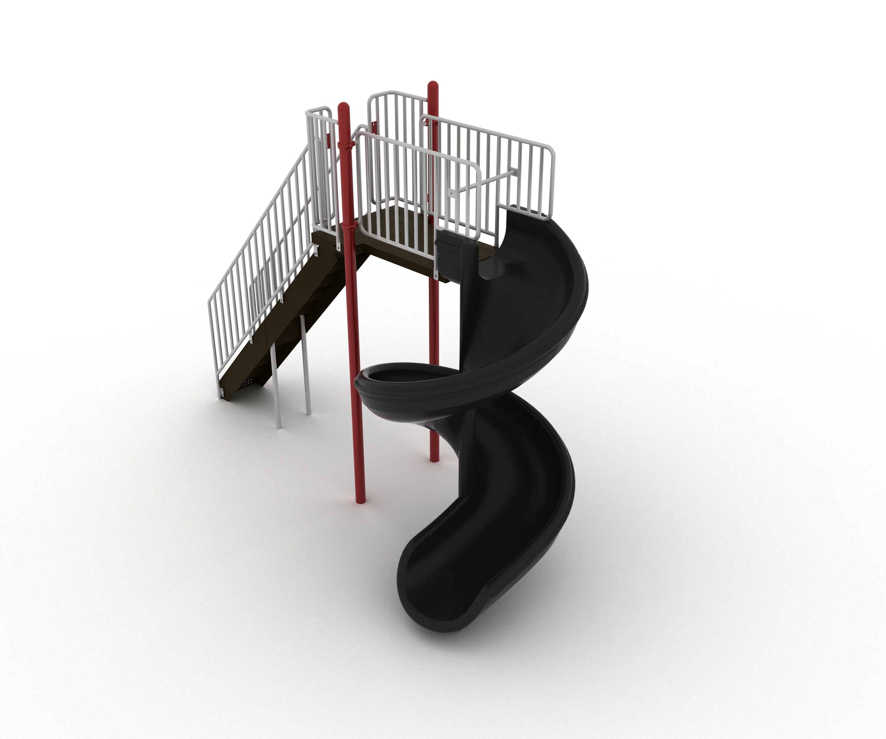 Spiral Slide 8 Foot Deck - Image 3