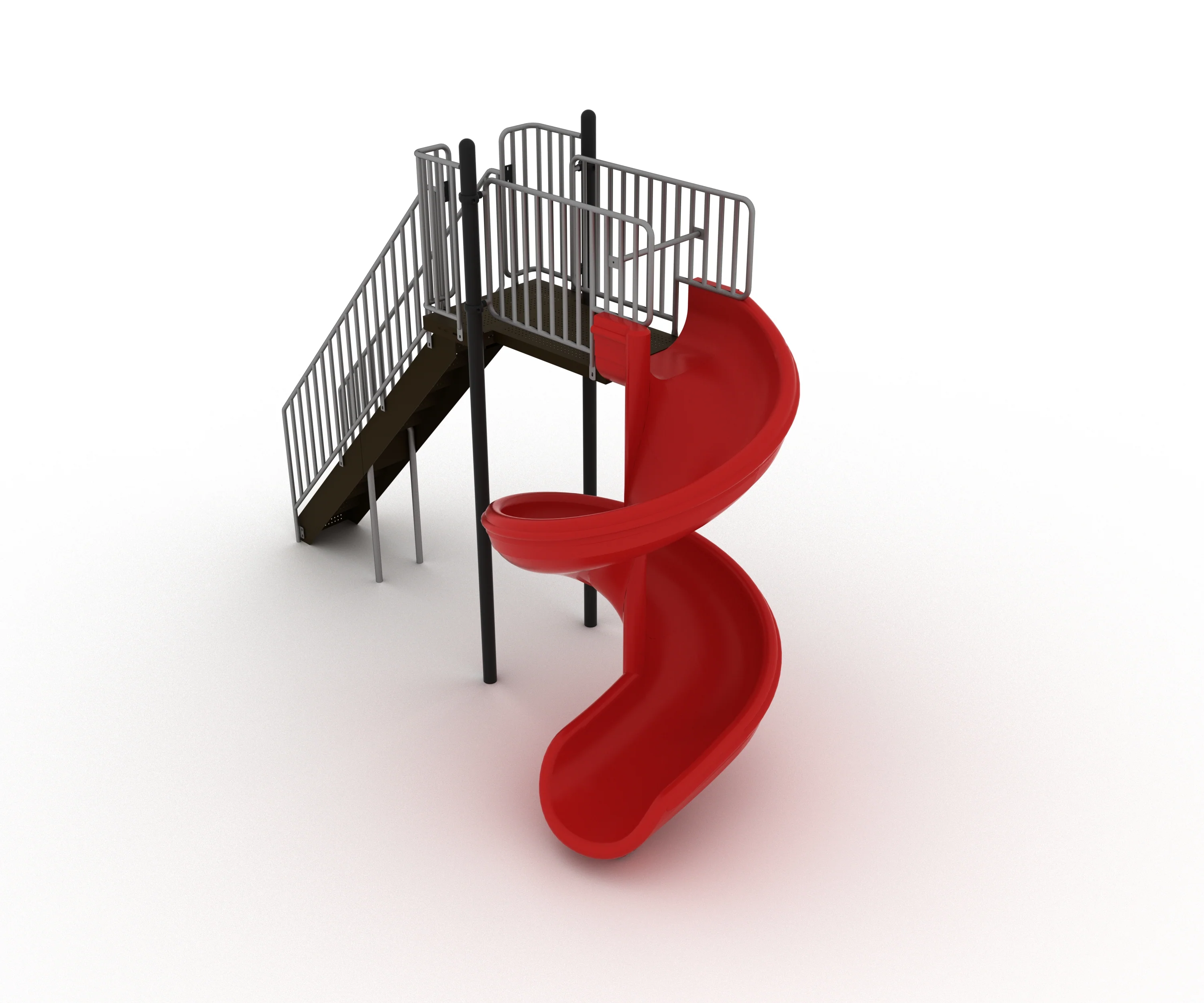 Spiral Slide 8 Foot Deck - Image 5