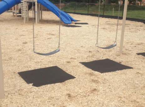 Swing and Slide Rubber Playground Mat - Image 3